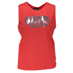 ROTES FRAUEN-TRÄGERSHIRT