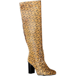 TOMMY HILFIGER DAMEN BEIGE STIEFEL SCHUHE
