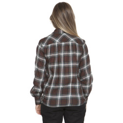 GANT DAMEN-LANGARMSHIRT BRAUN