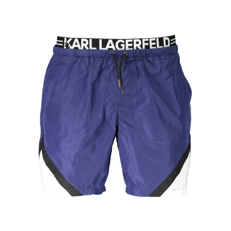 KARL LAGERFELD BEACHWEAR BADEANZUGTEILE UNTER MAN BLAU