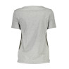 GUESS JEANS DAMEN KURZARM T-SHIRT GRAU