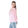 PHARD LANGARM-T-SHIRT ROSA FRAU