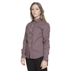 GANT DAMEN-LANGARMSHIRT ROT