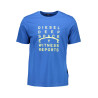 KURZARM-T-SHIRT DIESEL HERREN BLAU
