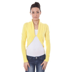 DATCH SHRUG LANGARM DAMEN GELB
