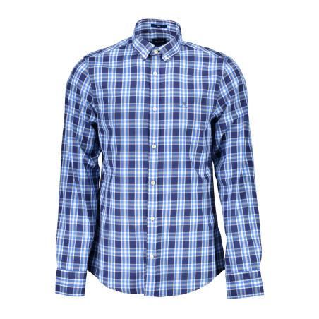 GANT BLAUES LANGARM-HEMD FÜR HERREN