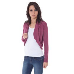 JOHN GALLIANO LONG SLEEVE SHRUGS PURPLE WOMAN