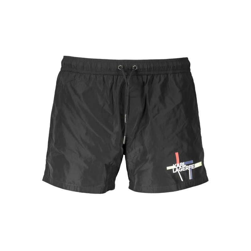 KARL LAGERFELD BEACHWEAR BADEANZUGTEILE UNTER HERREN SCHWARZ