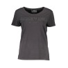 SCERVINO STREET DAMEN KURZARM T-SHIRT SCHWARZ