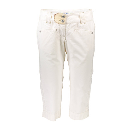 MURPHY & NYE WOMEN&39S WHITE BERMUDA TROUSERS