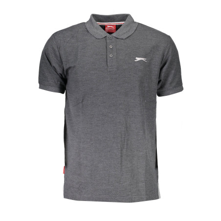 SLAZENGER KURZARM POLOSHIRT HERREN GRAU