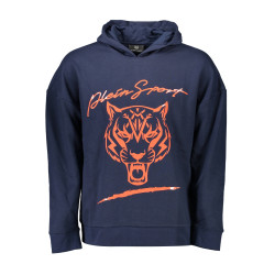 PLEIN SPORT SWEATSHIRT WITHOUT ZIP MAN BLUE
