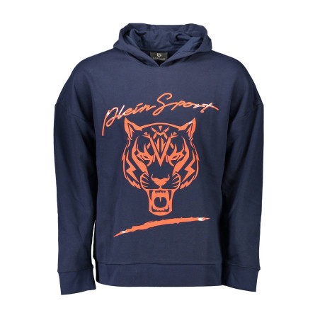 PLEIN SPORT SWEATSHIRT OHNE REISSVERSCHLUSS HERREN BLAU