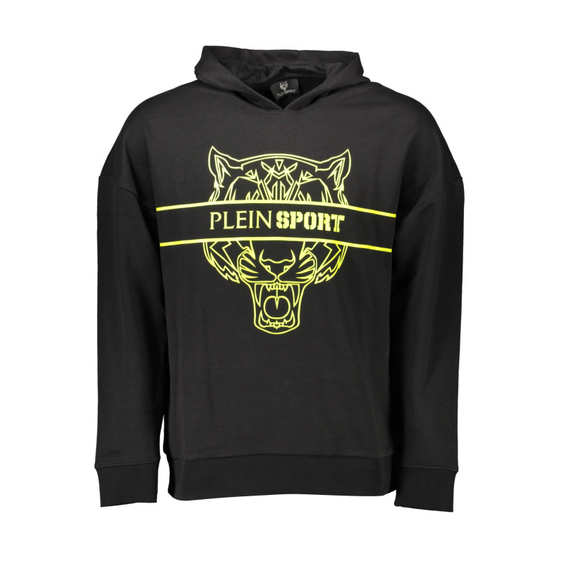PLEIN SPORT SWEATSHIRT OHNE REISSVERSCHLUSS HERREN SCHWARZ