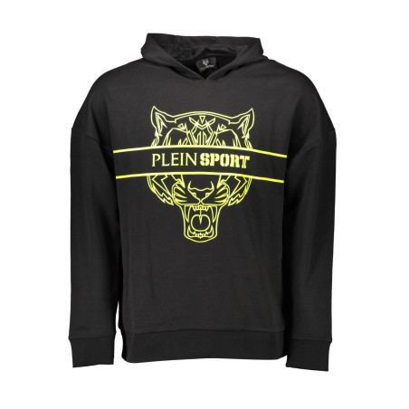 PLEIN SPORT SWEATSHIRT OHNE REISSVERSCHLUSS HERREN SCHWARZ