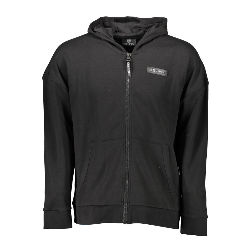 PLEIN SPORT SWEATSHIRT MIT REISSVERSCHLUSS MANN SCHWARZ