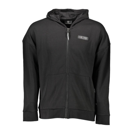 PLEIN SPORT SWEATSHIRT MIT REISSVERSCHLUSS MANN SCHWARZ