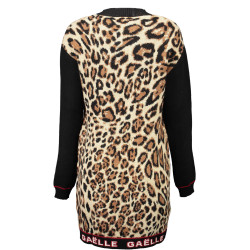 GAELLE PARIS BEIGE DAMENKURZES KLEID