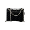 SCHWARZE DAMENUMHÄNGERTASCHE GAELLE PARIS