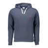 US POLO HERREN SWEATSHIRT BLAU MIT REISSVERSCHLUSS