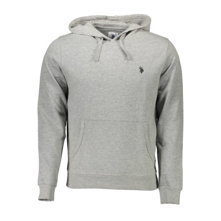 US POLO SWEATSHIRT OHNE REISSVERSCHLUSS HERREN GRAU
