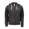US POLO SWEATSHIRT WITH ZIP MAN BLACK
