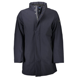 US-BLAUES TRENCH-POLOSHIRT...