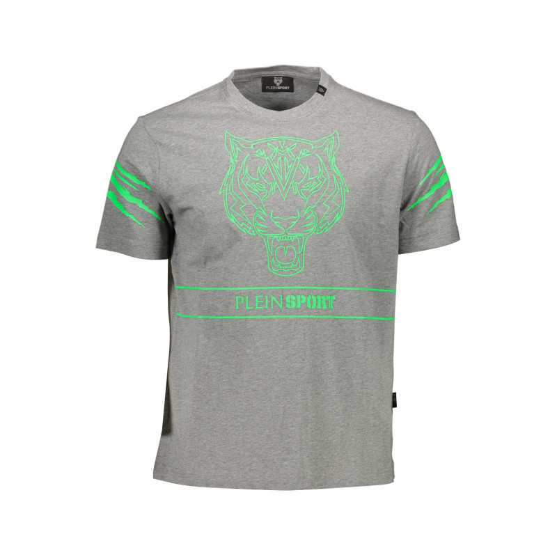 PLEIN SPORT KURZARM T-SHIRT HERREN GRAU
