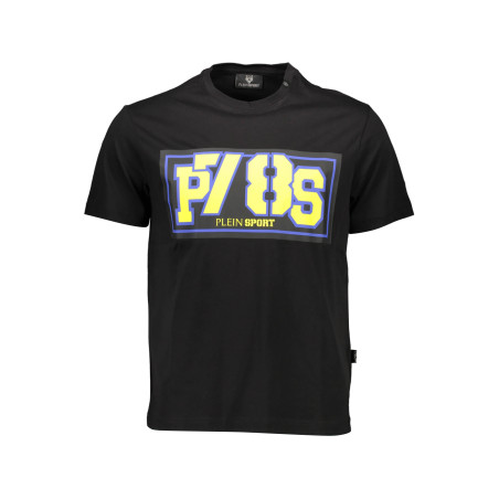 PLEIN SPORT KURZARM T-SHIRT HERREN SCHWARZ