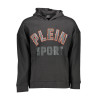 PLEIN SPORT SWEATSHIRT OHNE REISSVERSCHLUSS HERREN SCHWARZ