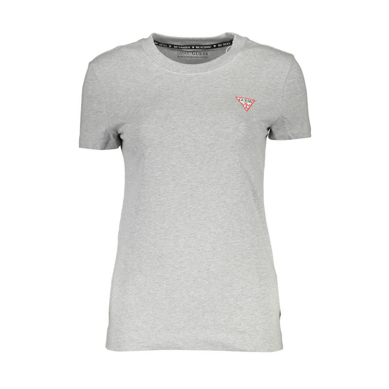 GUESS JEANS DAMEN KURZARM T-SHIRT GRAU
