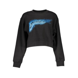 GUESS JEANS SWEATSHIRT WITHOUT ZIP WOMAN BLACK