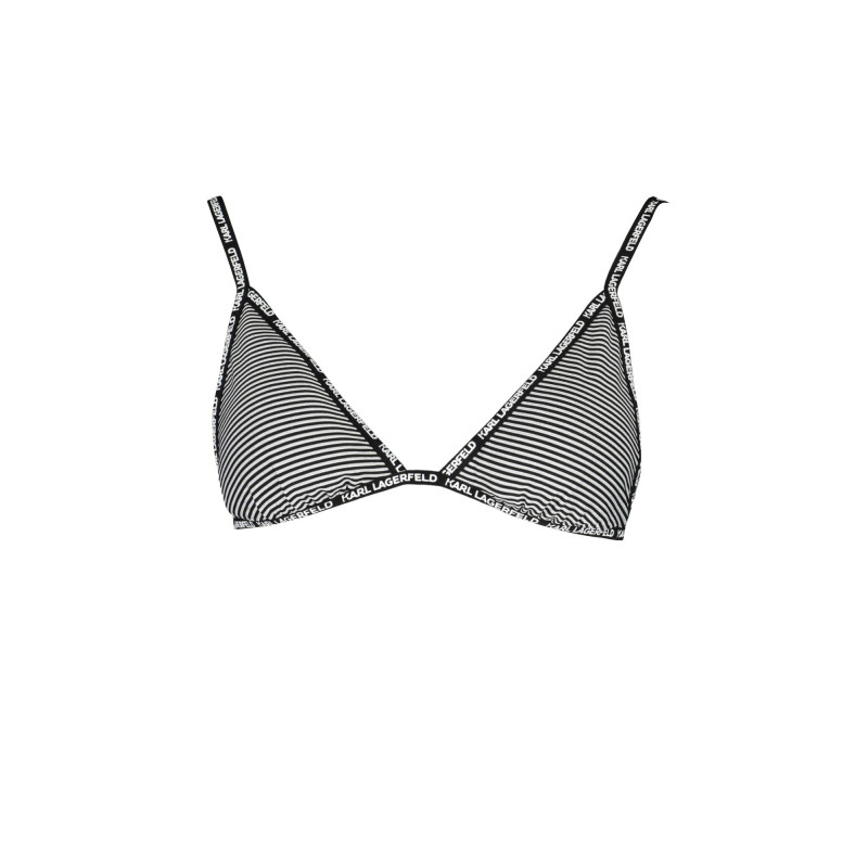 KARL LAGERFELD COSTUME PARTE SOPRA DONNA NERO