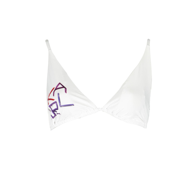 KARL LAGERFELD SWIMSUIT PARTS ABOVE WHITE WOMAN