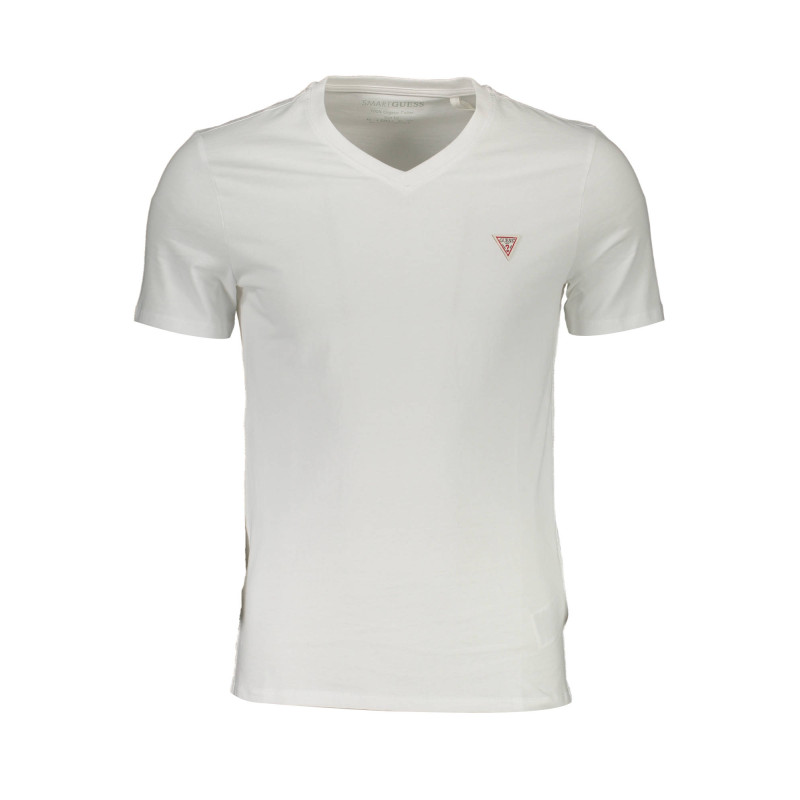 GUESS JEANS HERREN KURZARM T-SHIRT WEIß