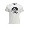 NORTH SAILS WEISSES KURZARM-T-SHIRT FÜR MÄNNER