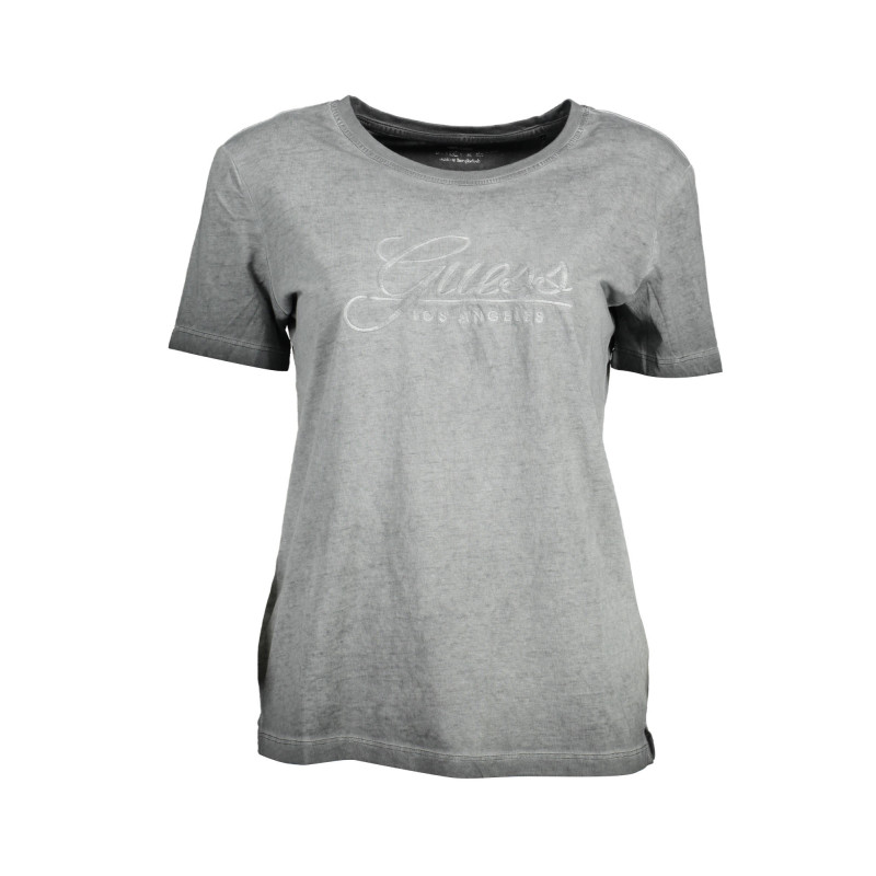 GUESS JEANS DAMEN KURZARM T-SHIRT SCHWARZ
