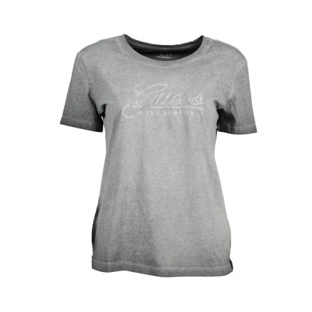 GUESS JEANS DAMEN KURZARM T-SHIRT SCHWARZ