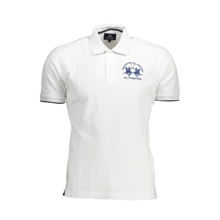 LA MARTINA POLO KURZARM HERREN WEISS