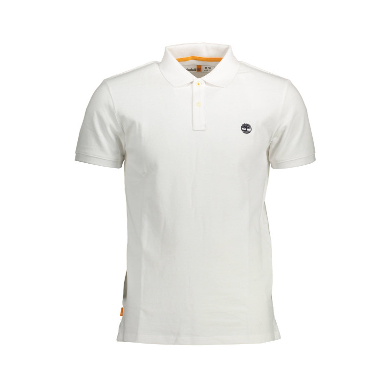 TIMBERLAND POLO SHORT SLEEVE MAN WHITE