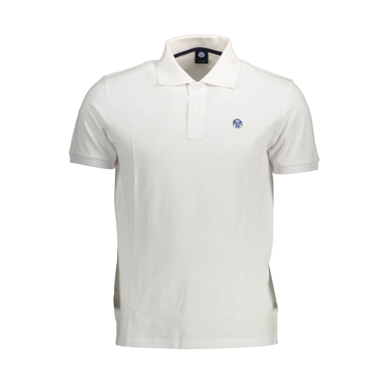 NORTH SAILS KURZARM POLOSHIRT HERREN WEISS