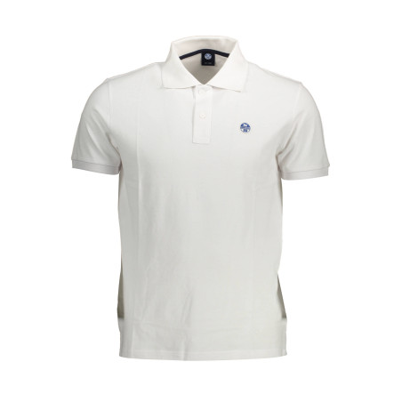 NORTH SAILS KURZARM POLOSHIRT HERREN WEISS