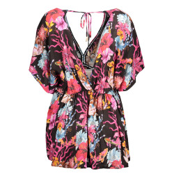 DESIGUAL KURZES KLEID DAMEN SCHWARZ