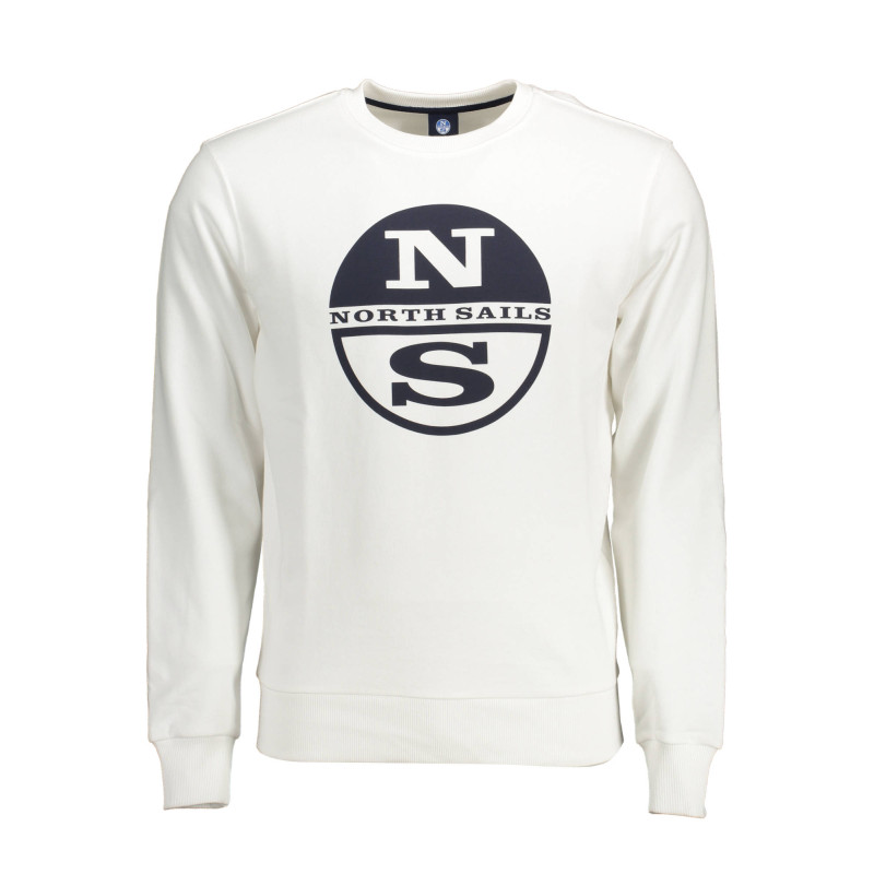 NORTH SAILS SWEATSHIRT OHNE REISSVERSCHLUSS HERREN WEISS