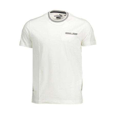 HARMONT & BLAINE KURZARM-T-SHIRT FÜR HERREN WEISS