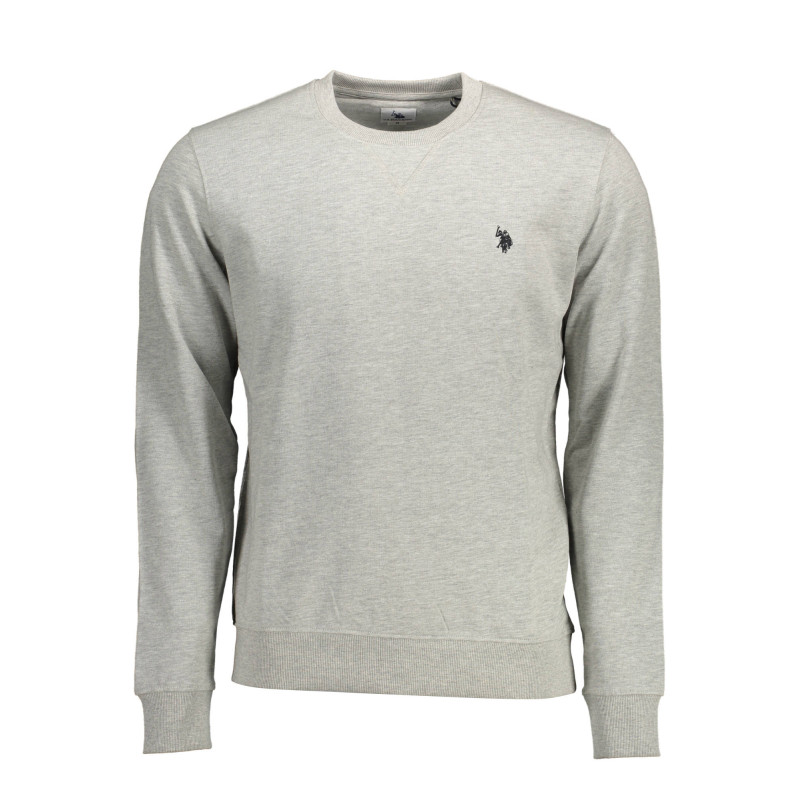 US POLO SWEATSHIRT OHNE REISSVERSCHLUSS HERREN GRAU
