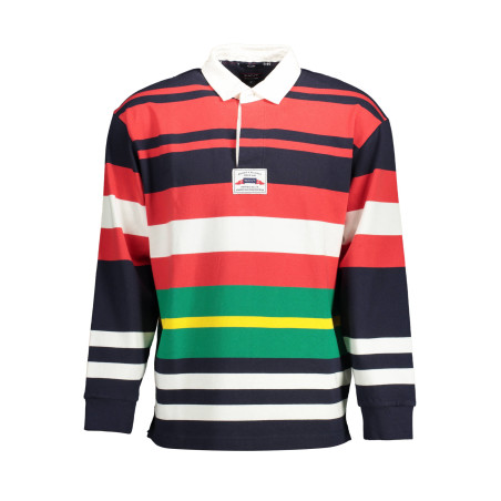 GANT BLAUES LANGARM-POLOSHIRT FÜR HERREN
