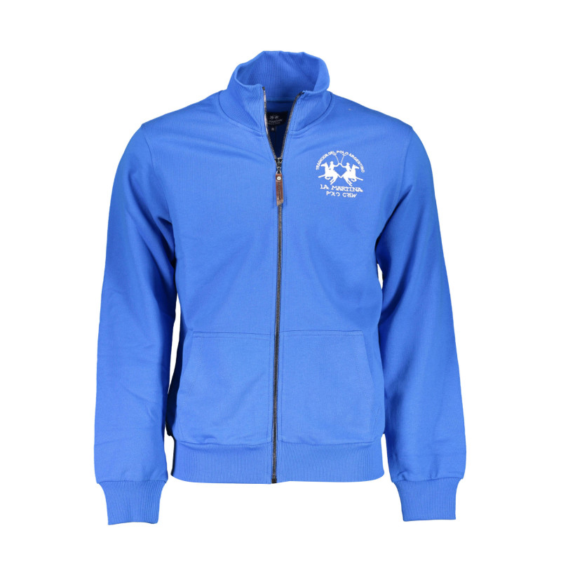 LA MARTINA SWEATSHIRT MIT REISSVERSCHLUSS HERREN BLAU