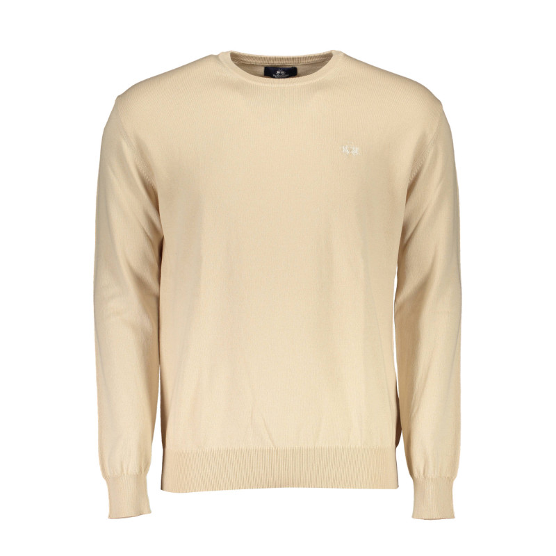 LA MARTINA BEIGE HERREN PULLOVER