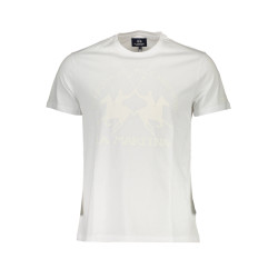 LA MARTINA WEISSES KURZARM-T-SHIRT FÜR HERREN